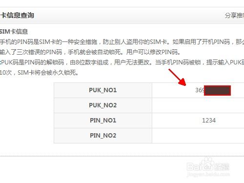 中国移动puk码怎么查询,中国移动PUK码查询指南